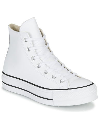 CHUCK TAYLOR ALL STAR LIFT CLEAN CUIR HI