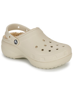 CLASSICO PLATFORM LINED CLOG W Beige