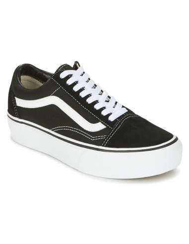 UA OLD SKOOL PLATFOR Negro / Blanco