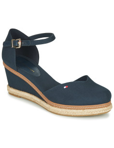 BASIC CLOSED TOE MID WEDGE Azul